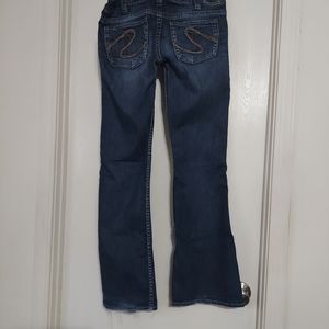 Women Silver jeans